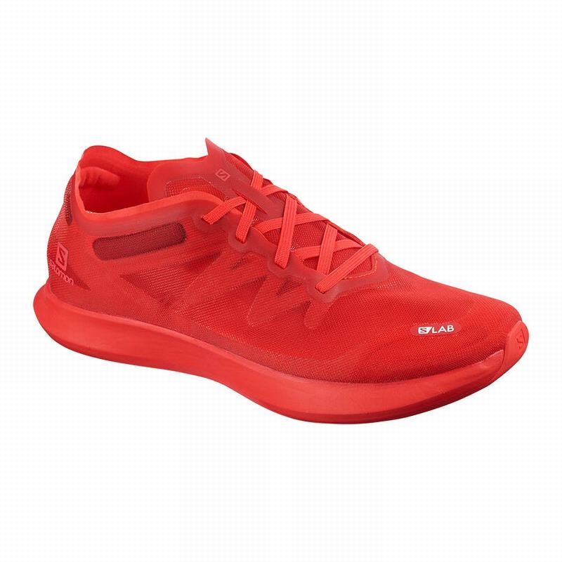 Salomon Israel S/LAB PHANTASM - Womens Road Running Shoes - Red (VSRJ-78923)